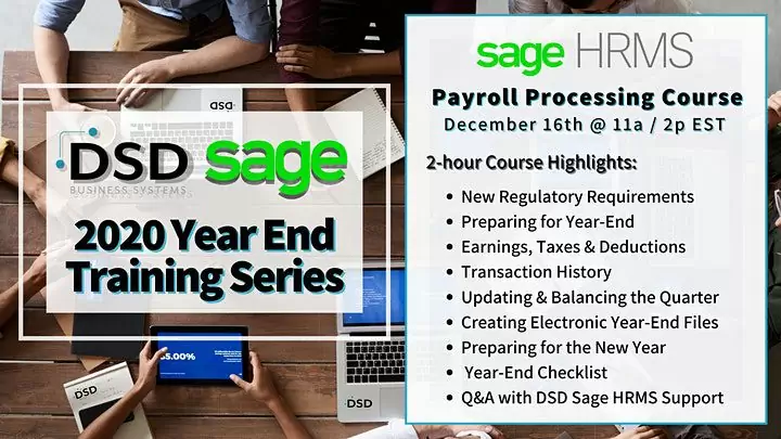 Sage HRMS Payroll Processing