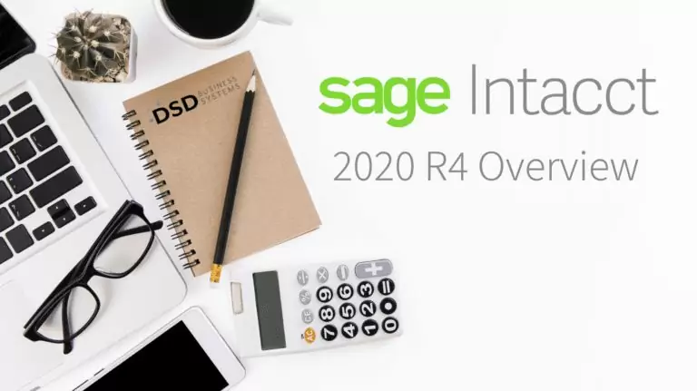 Sage Intacct 2020 R4 Release Notes