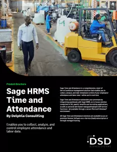 Sage HRMS Time and Attendance