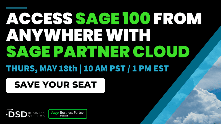 Access Sage 100 from Anywhere with Sage Partner Cloud