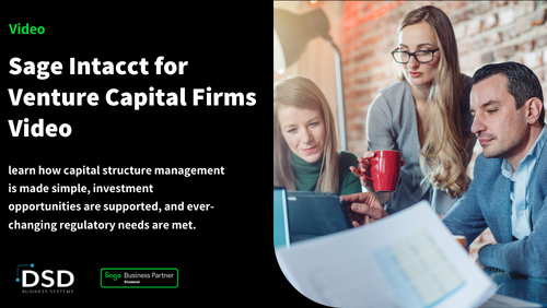 Sage Intacct for Venture Capital Firms Video