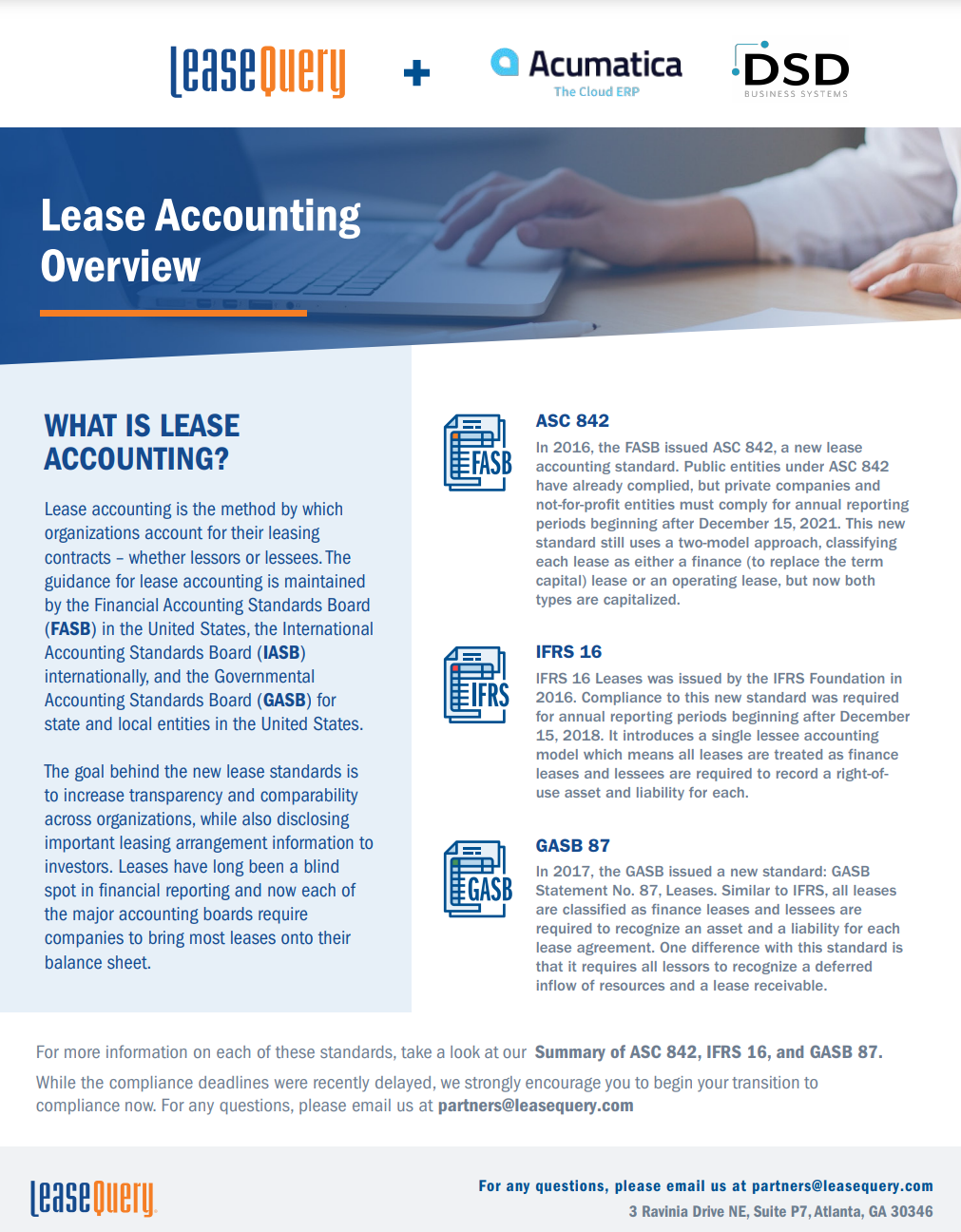 LeaseQuery for Acumatica Lease Accounting Overview