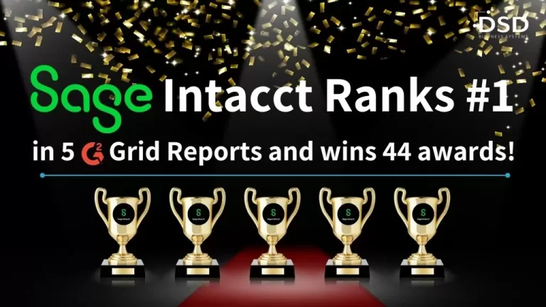 Sage Intacct G2 Awards