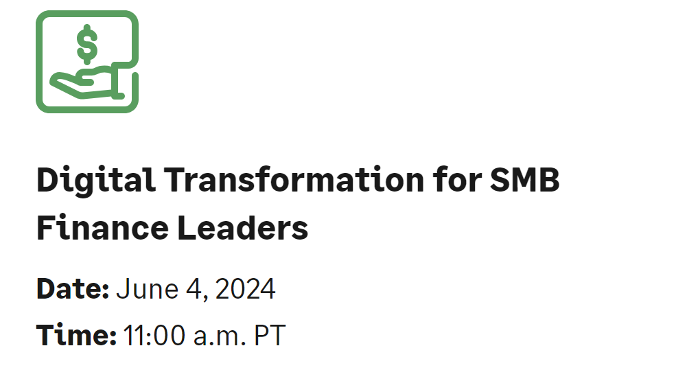 Digital Transformation for SMB Finance Leaders