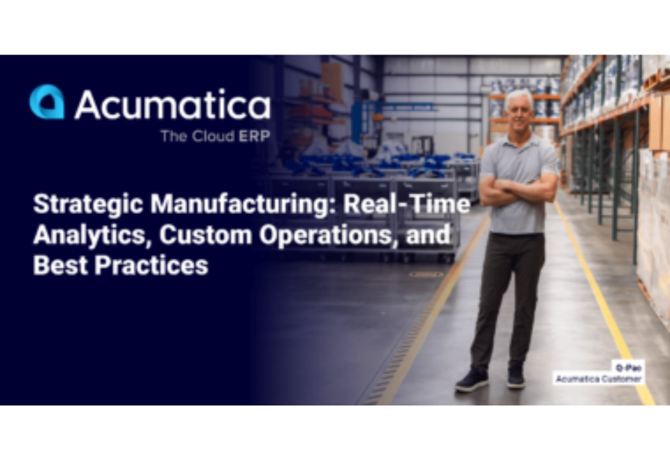 Strategic Manufacturing: Real-time Analytics, Custom Operations, and Best Practices