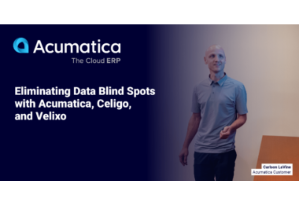 Eliminating Data Blind Spots with Acumatica, Celigo, and Velixo