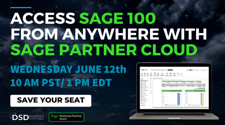 Access Sage 100 from ANYWHERE with Sage Partner Cloud