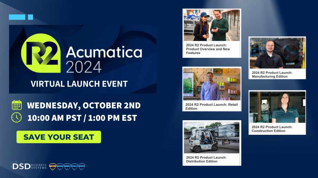 Acumatica 2024 R2 Virtual Launch: Get the Inside Scoop