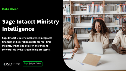 Sage Intacct Ministry Intelligence