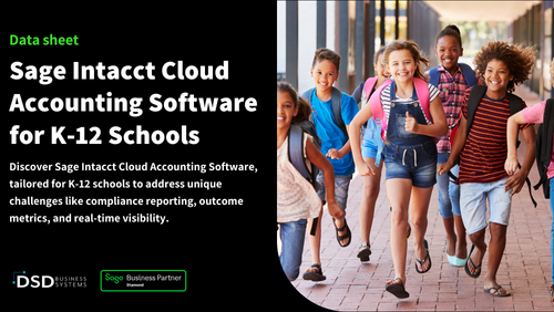 Sage Intacct Cloud Accounting Software for K-12 Schools