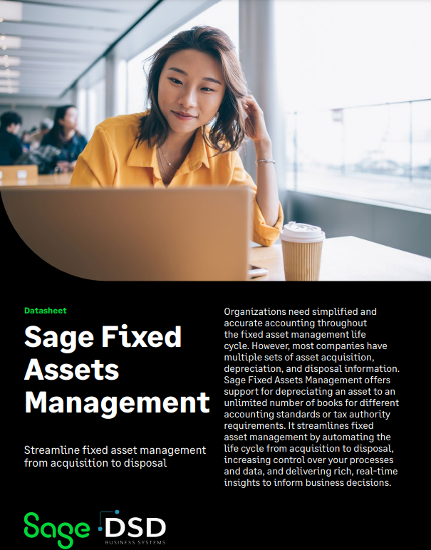 Sage Intacct Fixed Assets Management