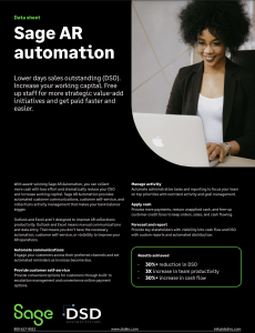 Sage Intacct Accounts Receivable Automation Datasheet