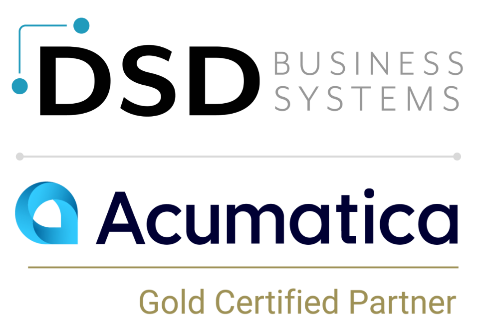 DSD x Acumatica Gold Certified Partner Badge