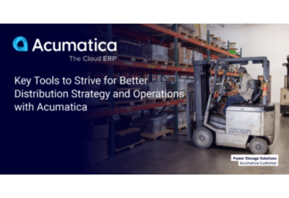 Key Tools to Strive for Better Distribution Strategy and Operations with Acumatica