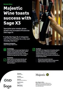 Sage X3 Success Story - Majestic Wine