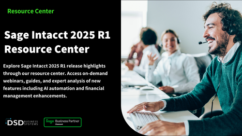 Sage Intacct 2025 R1 Resource Center