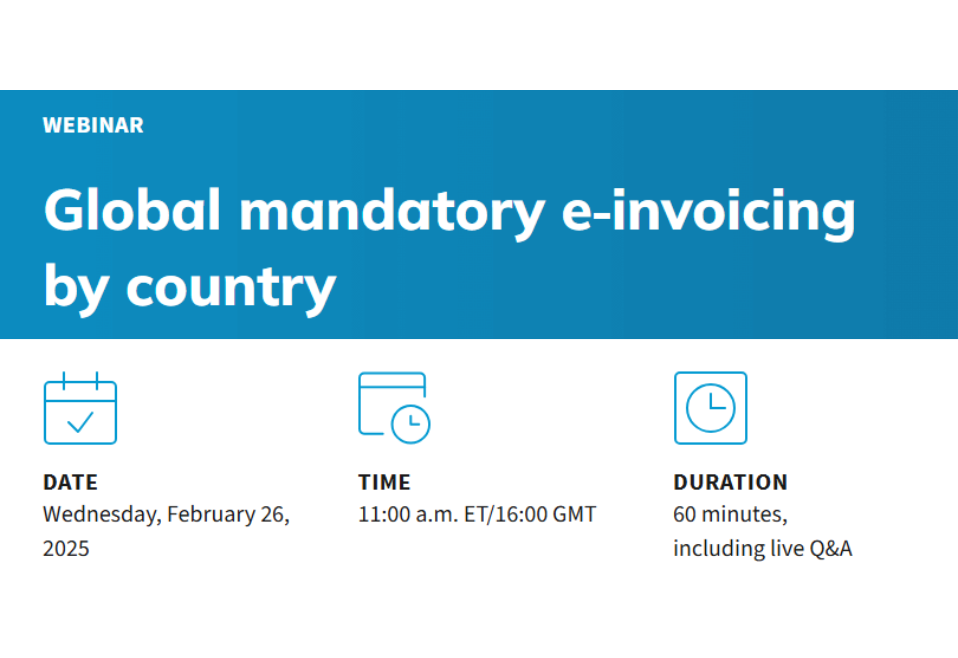 Global mandatory e‑invoicing by country