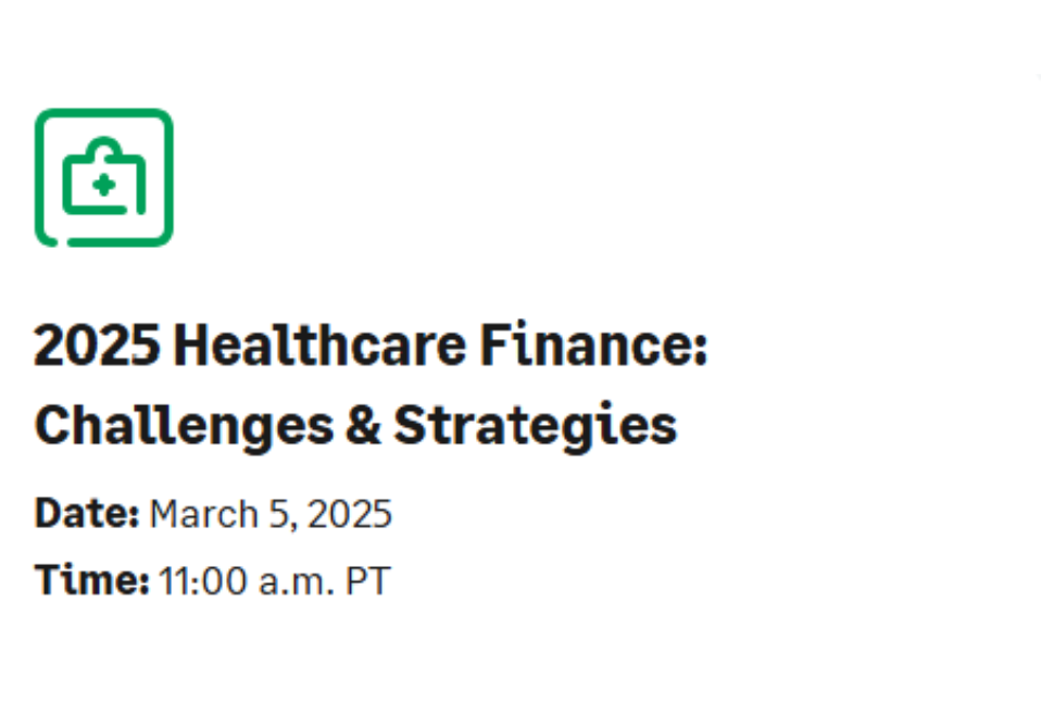 2025 Healthcare Finance: Challenges & Strategies