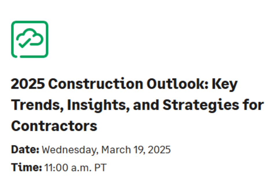 2025 Construction Outlook: Key Trends, Insights, and Strategies for Contractors