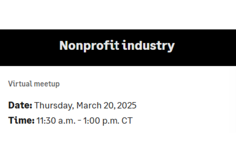 Nonprofit industry